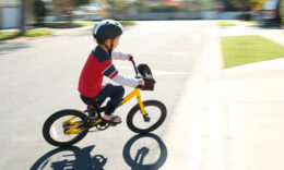 Mejorando el equilibrio en la bicicleta para los más pequeños.