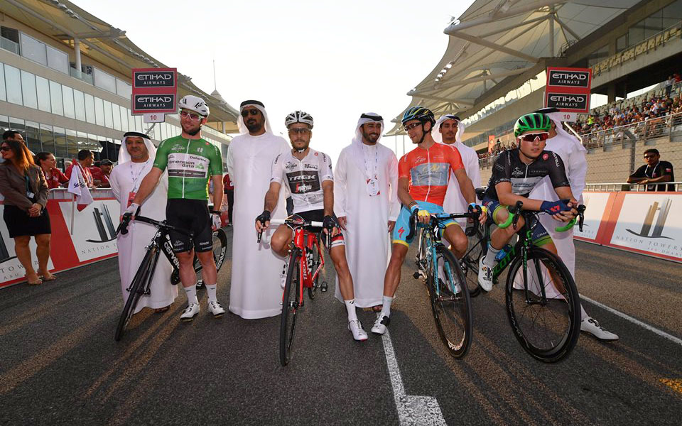 equipos ciclistas abu dhabi tour