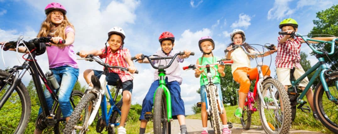 Valores del ciclismo en niños: espíritu de equipo