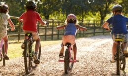 Entrenamientos de fuerza para niños en ciclismo