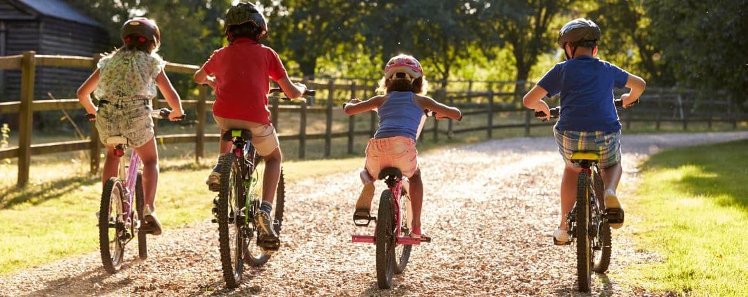 Entrenamientos de fuerza para niños en ciclismo