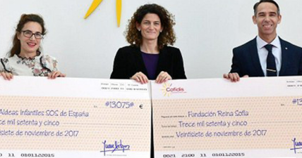 Cofidis dona 25.150 euros del Pedalón Solidario