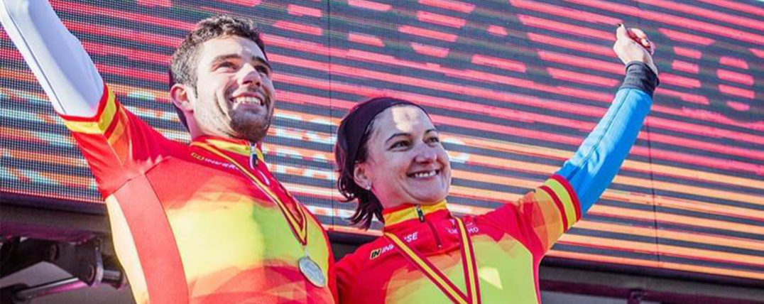 Felipe Orts campeones de España de ciclocross