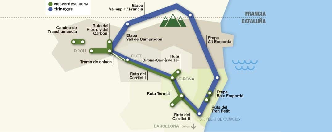Pirinexus, una vuelta en ciclismo de gravel a Girona
