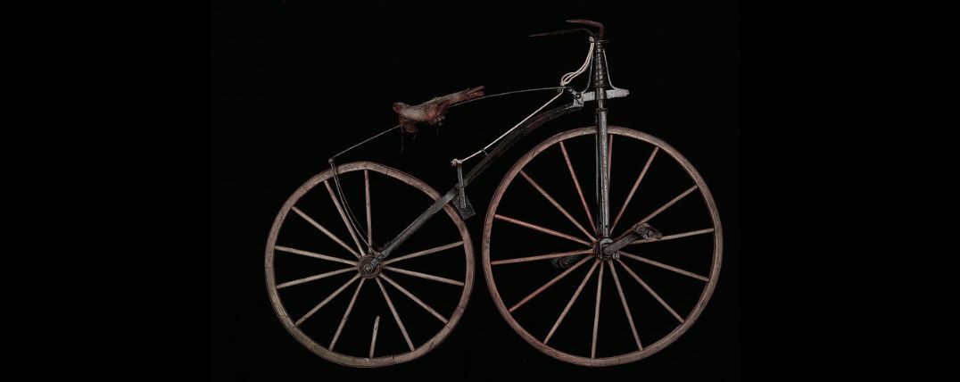 La primera bicicleta de la historia de España rodó por Huesca