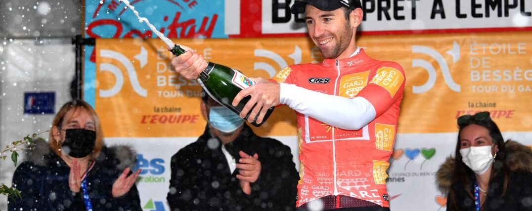 Nuestro ciclista Cofidis, Benjamin Thomas, gana la Estrella de Bessèges