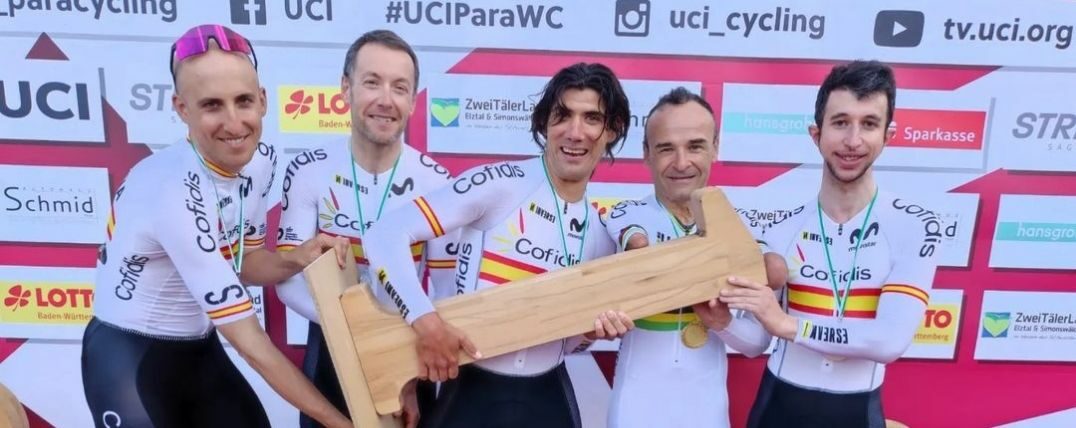 La Selección Española de Ciclismo Adaptado consigue 11 medallas
