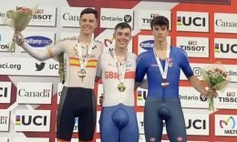 Medalla de plata de Erik Martorell en la Copa de las Naciones de Pista de Milton