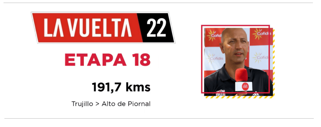 La Vuelta 2022 – 18ª Etapa: Matxín nos hace su análisis
