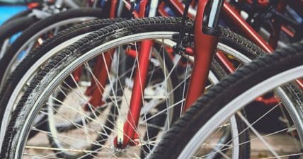 Presión adecuada de las ruedas de la bicicleta