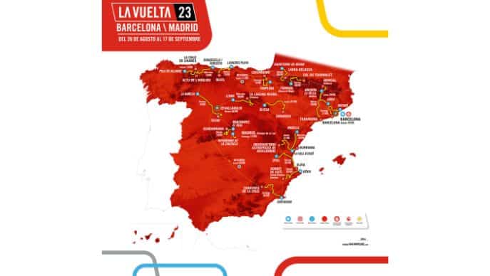 Recorrido La Vuelta 2023