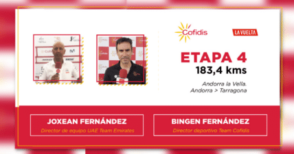 La Vuelta 2023 – 4ª Etapa: Joxean Fernández y Bingen Fernández lo analizan