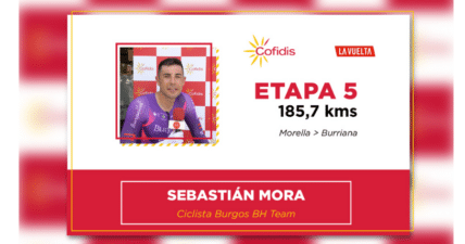 La Vuelta 2023 – 5ª Etapa: El ciclista Sebastián Mora nos hace su análisis
