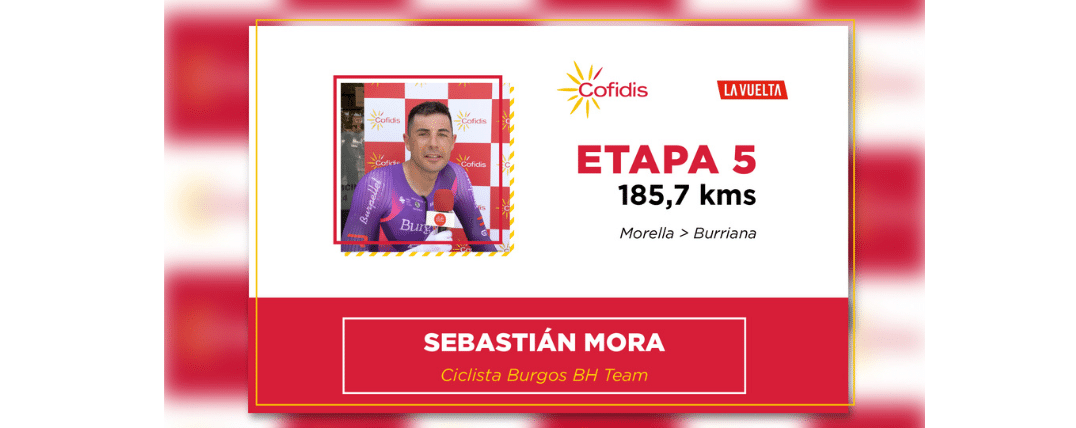 La Vuelta 2023 – 5ª Etapa: El ciclista Sebastián Mora nos hace su análisis