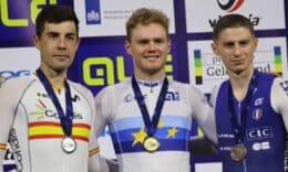 Sebastián Mora consigue la medalla de plata en Puntuación en el Europeo de Pista