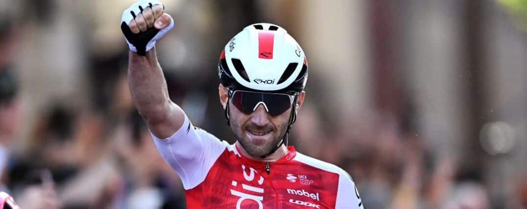 Benjamin Thomas del Team Cofidis gana la 5ª etapa del Giro