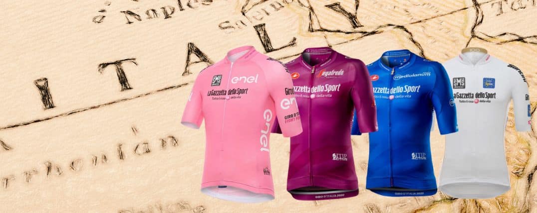 Los maillots del Giro de Italia: Colores, Significado y Curiosidades