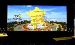 Fotografía de la presentación del recorrido del Tour de Francia 2026.